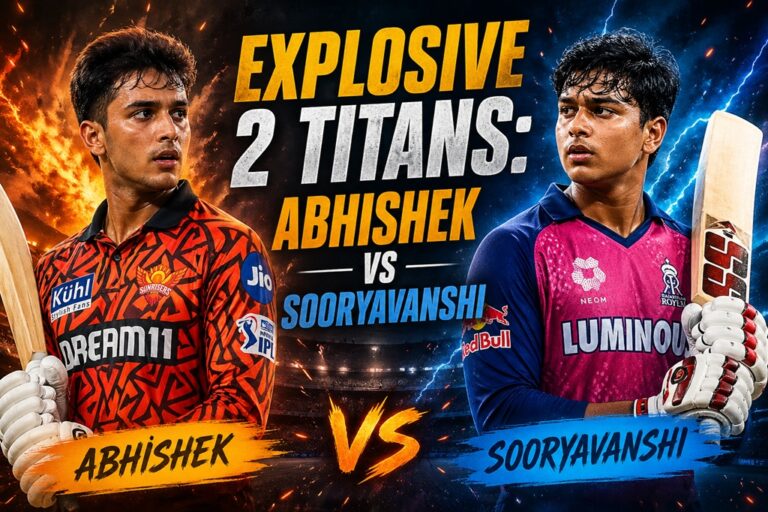 Explosive 2 Titans: Abhishek vs Sooryavanshi