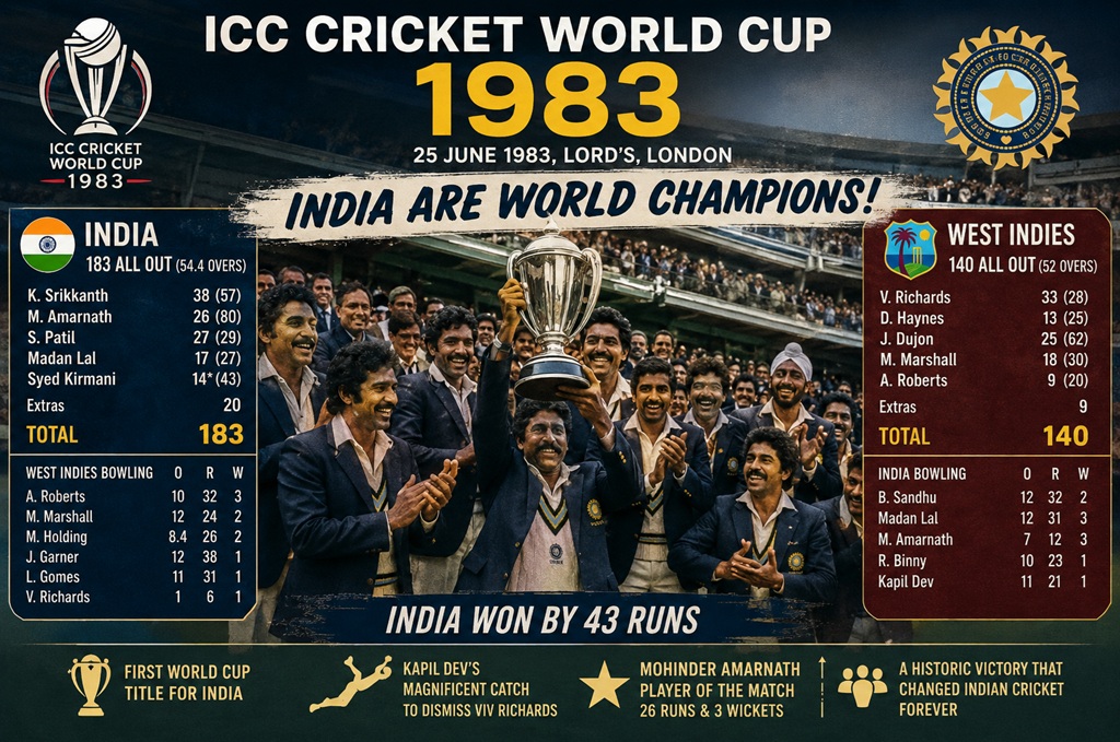 ICC Cricket World Cup 1983